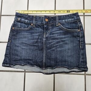 Gap 1969 Denim Mini Jean Skirt